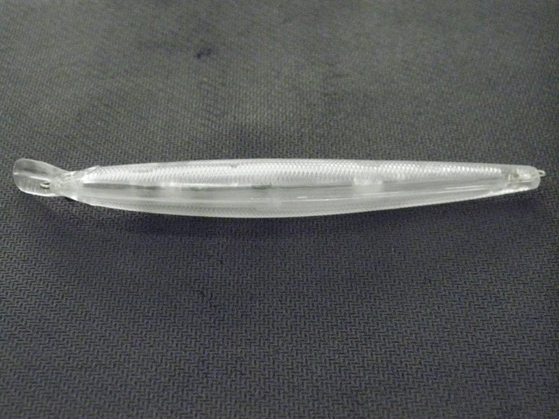 wLure 10 Blank Unpainted Minnow Crankbait Topwater Lipless Jerkbait Fishing Lures V3 (UPM672P10) - Image 4